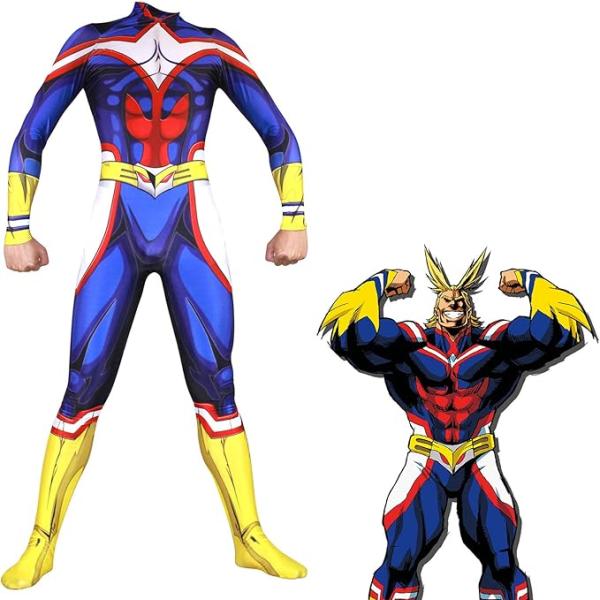 Cosplay Life My Hero Academia Cosplay Costume – Anime Boku No Hero Bodysuit Cosplay Halloween Zentaisuit Outfit