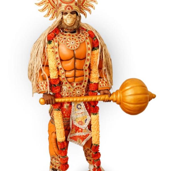 Bahubali Hanuman Dress with Accesories,